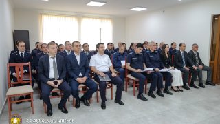 The Chairman of the Investigative Committee Artur Poghosyan Held Meeting in Armavir Regional Investigative Department